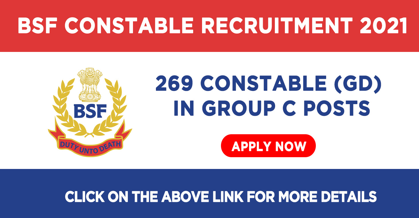 BSF Recruitment 2021