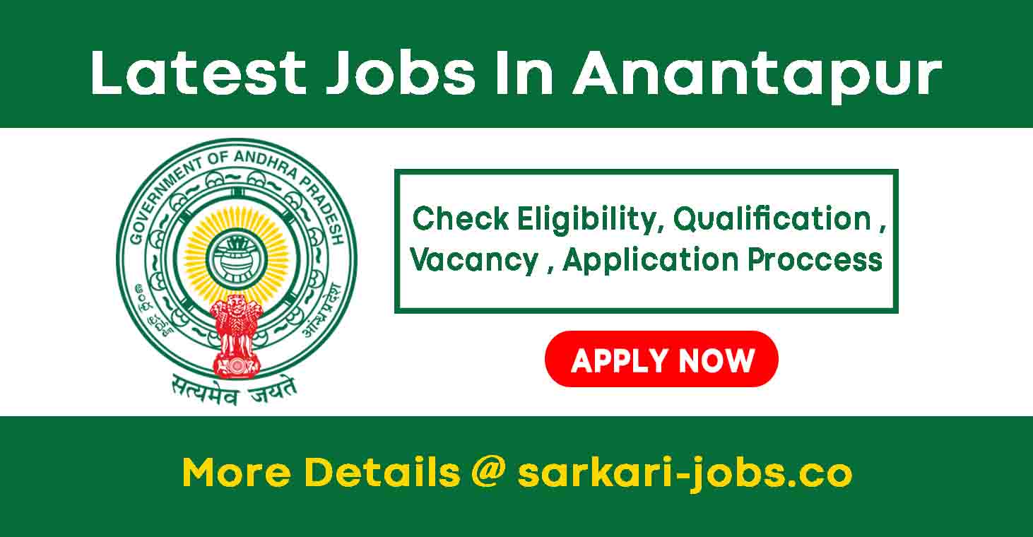 Jobs In Anantapur